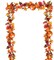 2 Pack Fall Garland Maple Leaf Clearance, 5.9Ft/Piece Hanging Vine Garland Artificial Autumn Foliage Garland Thanksgiving Decoration for Home Wedding Fireplace Party Christmas